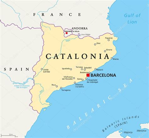 Mapa político independiente de Cataluña 2022