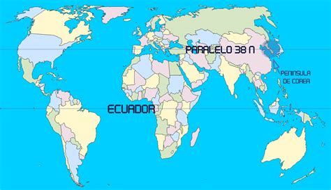 mapa politico mundo mudo   Corea Cultura