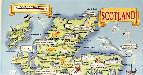 Mapa Turistico Escocia | Mapa