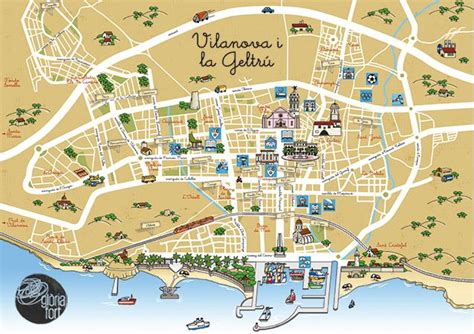 Mapa Vilanova I La Geltru | Mapa | Mapas, Mapa de españa ...