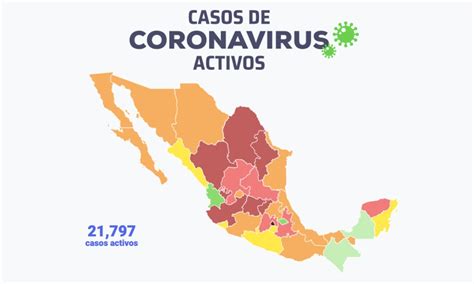 Mapa y casos de coronavirus en México del 3 de noviembre ...