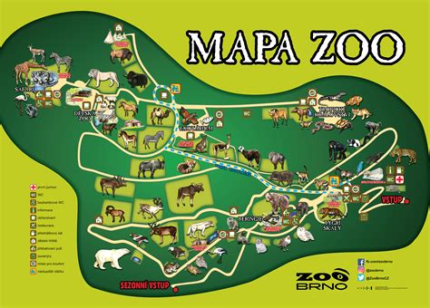 Mapa | Zoo Brno