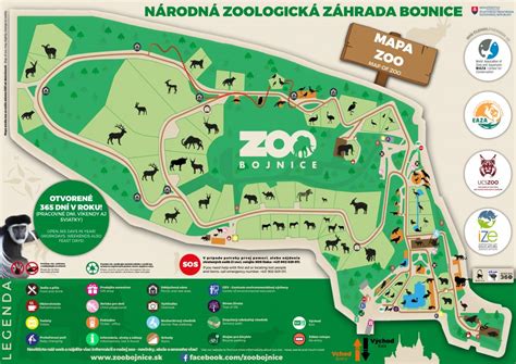 Mapa zoo   Národná zoo Bojnice