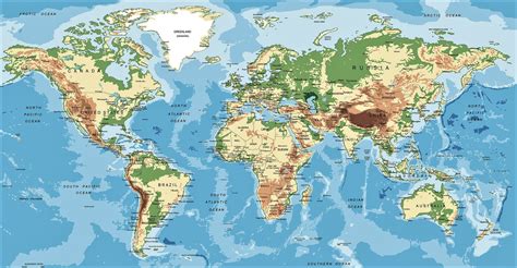 Mapamundi Político  Mapa del Mundo Político | Planisferio ...