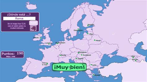 Mapas 1 Capitales De Europa   YouTube