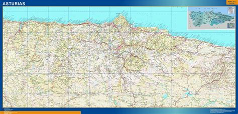 Mapas Asturias | Tienda Mapas