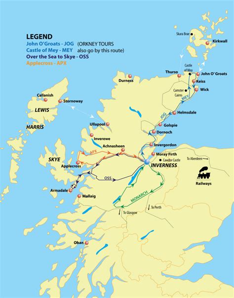 Mapas de Inverness   Escócia | MapasBlog