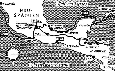 Mapas de la conquista de México y de la Nueva España / Karten der ...