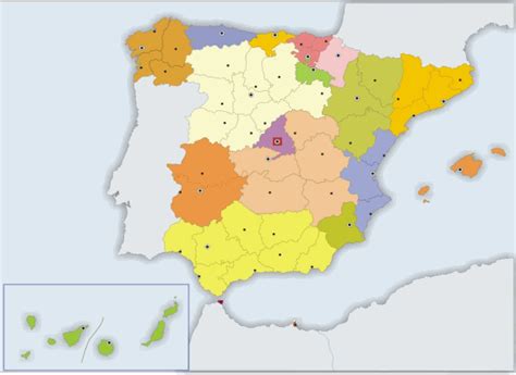 MAPAS INTERACTIVOS DE ESPAÑA y JUEGOS DE GEOGRAFÍA para ...