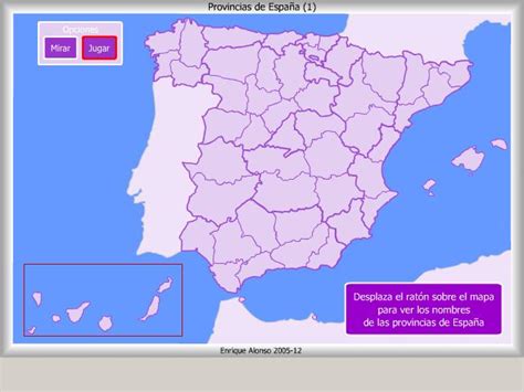 Mapas políticos interactivos de España | El Blog del ...