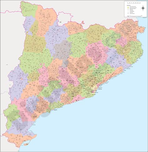 Mapas vectoriales de España y del mundo. Planos callejeros, cartografía ...