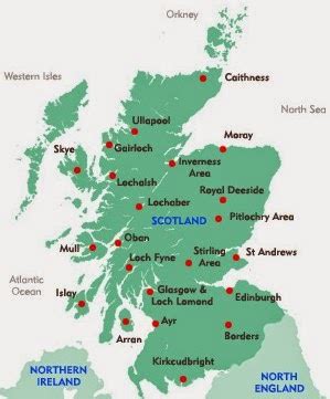 Maps of Scotland   Free Printable Maps