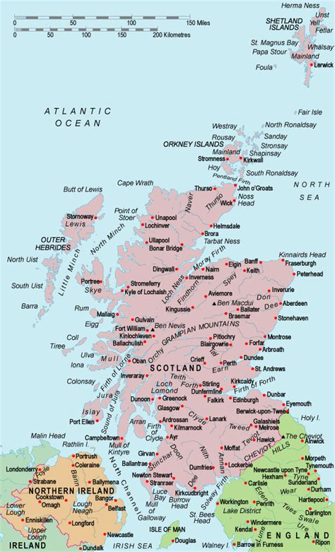 Maps of Scotland | Scotland map, Scotland travel, Scotland