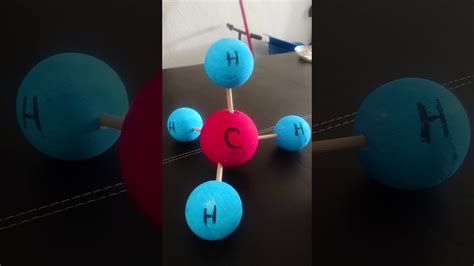 Maqueta de molécula orgánica YouTube