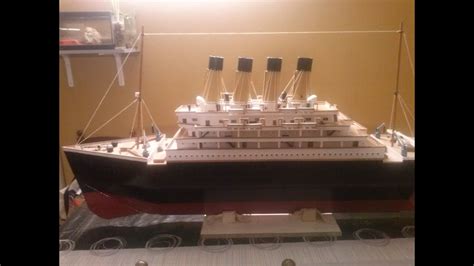 Maqueta del Titanic paso a paso   YouTube