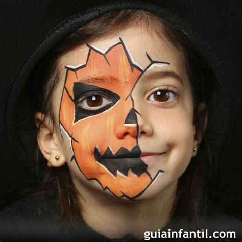Maquillaje de Calabaza para Halloween   Ideas de ...