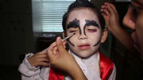 Maquillaje para niño Dracula   YouTube