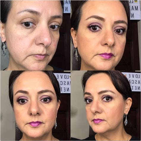 Maquillaje younique antes y despues | Maquillaje younique, Rimel ...