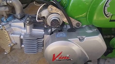 Máquina Vini 160cc Con motor de arranque adaptado   YouTube