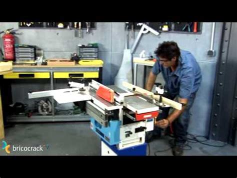 Máquinas estacionarias para madera  Bricocrack    YouTube