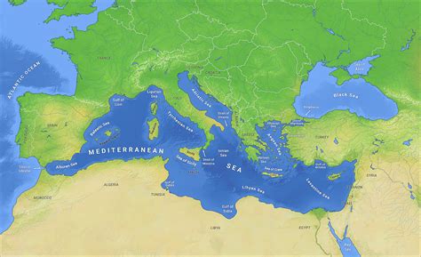 Mar Mediterrâneo – Wikipédia, a enciclopédia livre