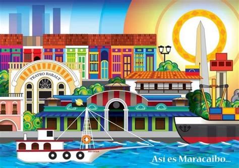 MARACAIBO 485 Años | Colorful places, Bachelorette party planning, Cool art