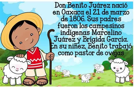 Maravillosa biografía o cuento de Don Benito Juárez | Material Educativo