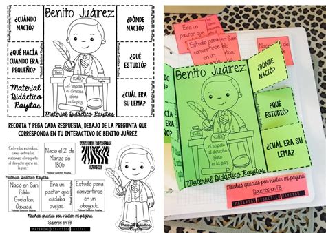 Maravilloso material interactivo de Benito Juárez | Educación Primaria