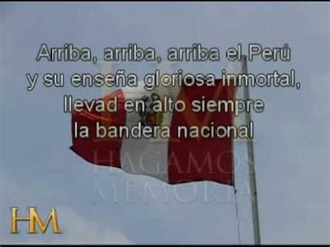 marcha a la bandera Peruana   YouTube