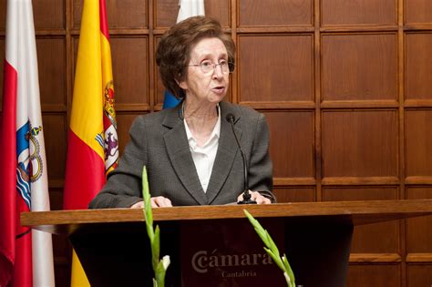 Margarita Salas durante su intervención de aceptación del premio a la ...