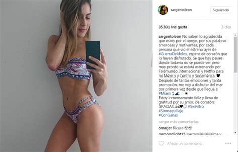 María León en bikini hace rugir a seguidores de instagram ...