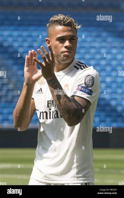 Mariano Diaz Mejia announced as Real Madrid player at Santiago Bernabeu ...