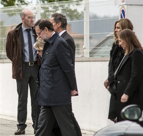 Mariano Rajoy, triste último adiós a su hermano Luis en ...
