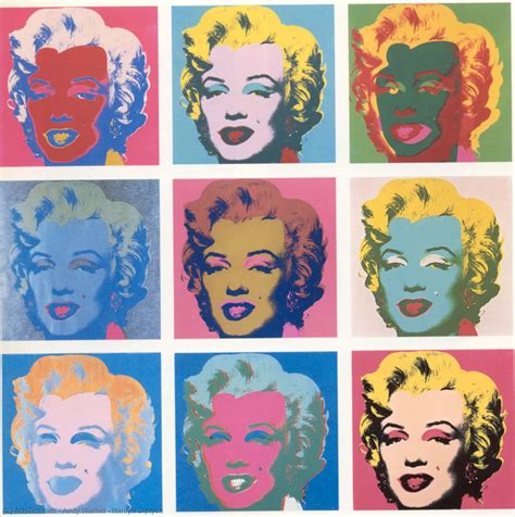 Marilyn Diptych   Andy Warhol | Wikioo.org   The Encyclopedia of Fine Arts