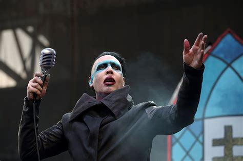 Marilyn Manson cancela conciertos tras accidente que sufrió en el ...