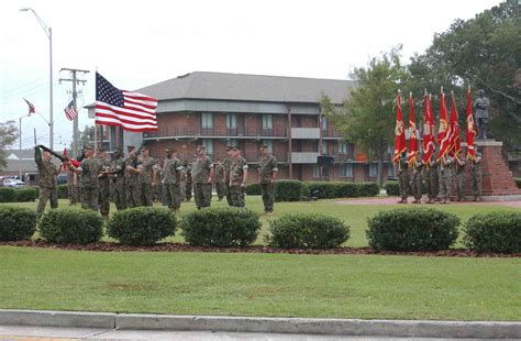 Marine Corps Base Camp Lejeune in North Carolina