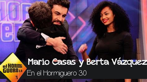 Mario Casas y Berta Vázquez en  El Hormiguero 3.0     El ...