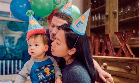 Mark Zuckerberg celebra el primer cumpleaños de su hija ...