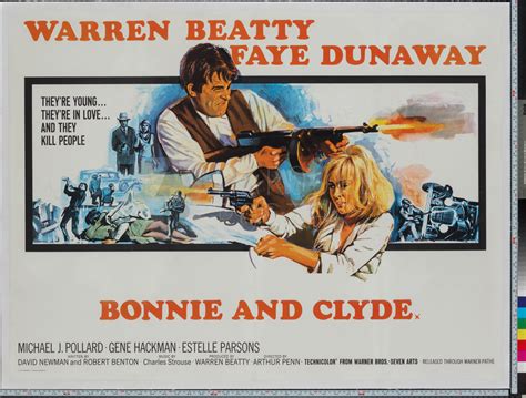 Marquee Poster | Bonnie and Clyde 1967 UK quad