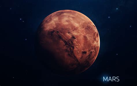 Marte   planetas del sistema solar en alta calidad. fondo ...