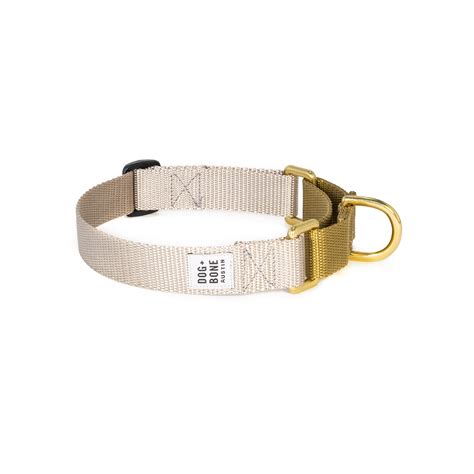 Martingale Collar: Silver & Gold | Handmade dog collars ...