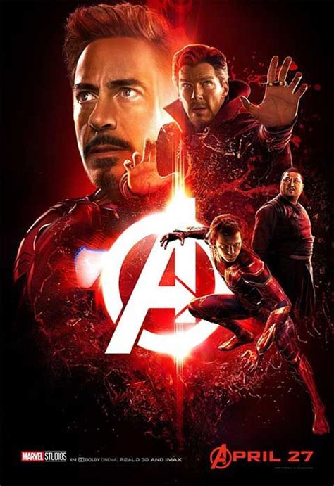 Marvel Studios lanza pósters de la película “Avengers Infinity war ...
