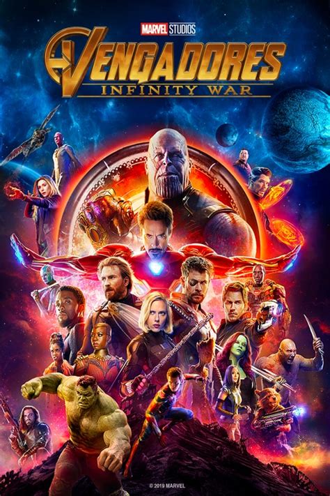 Marvel Studios Vengadores: Infinity War Disney+, DVD, Blu Ray ...