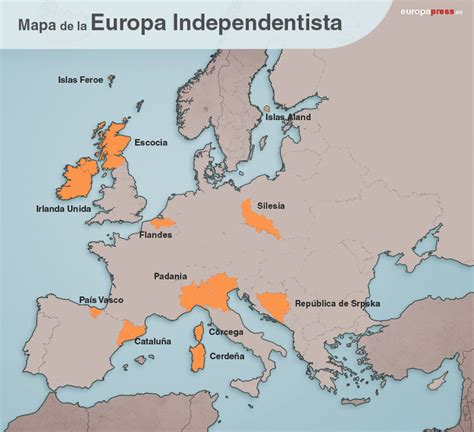 Más allá de Cataluña y Escocia: conozca el mapa de la ...