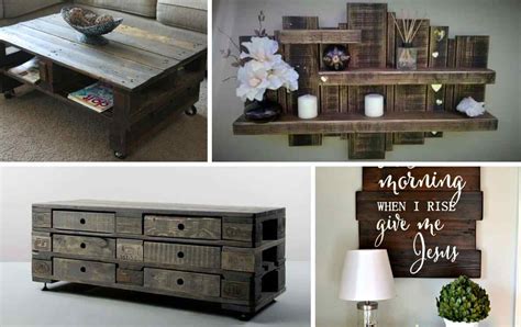 Más de 50 ejemplos de muebles hechos con Pallets! | Manos ...