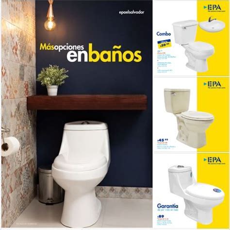 Más opciones para tu Baño con EPA El Salvador   11 Julio ...