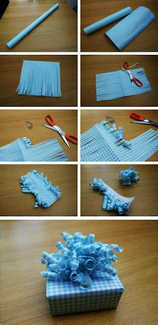 más y más manualidades: Ideas con moños de papel para tus regalos de ...