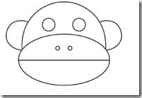 Mascara De Chango Para Imprimir : máscara de mono para colorear ...