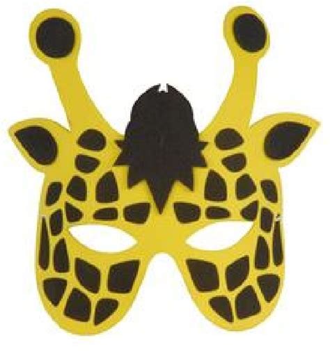 Mascara de jirafa para imprimir   Imagui | Animal masks ...