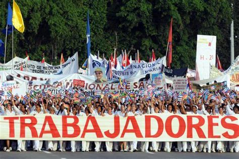 Masivo y alegre próximo desfile por el 1ro. de Mayo en Cuba